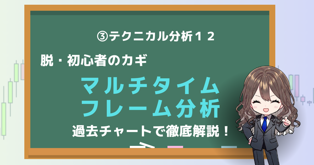 マルチタイムフレーム分析　トレード